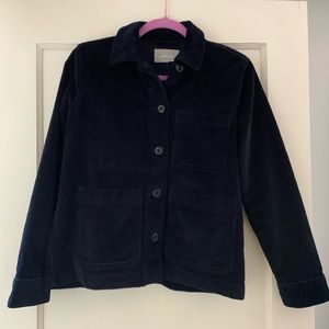 Everlane Corduroy Chore Jacket in Navy